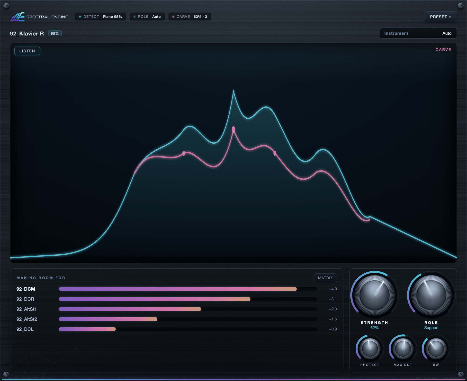 Spectral Engine plugin interface